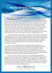 Pain fellowship personal statement