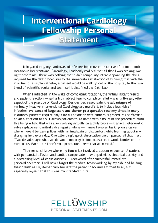interventional-cardiology-fellowship-personal-statement-writing-tips
