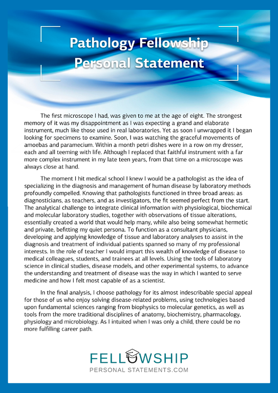 speech pathology personal statement examples