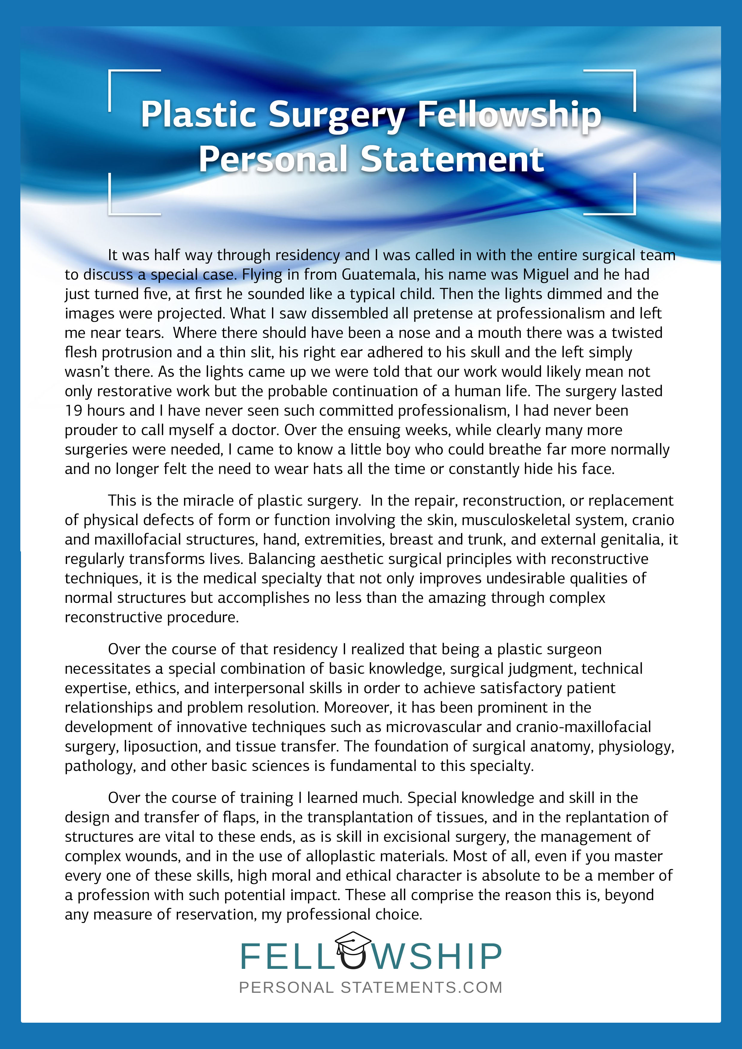 Personal statement for surgical pathology fellowship Personal statement for surgical pathology fellowship picture