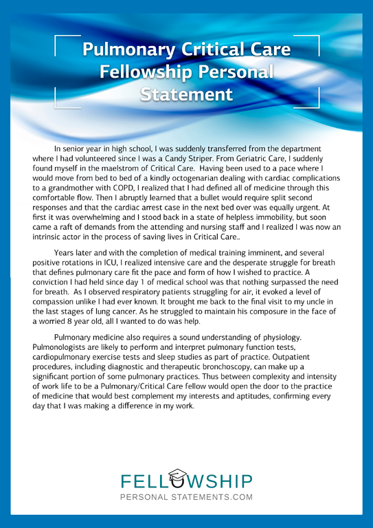 Vsas personal statement example picture